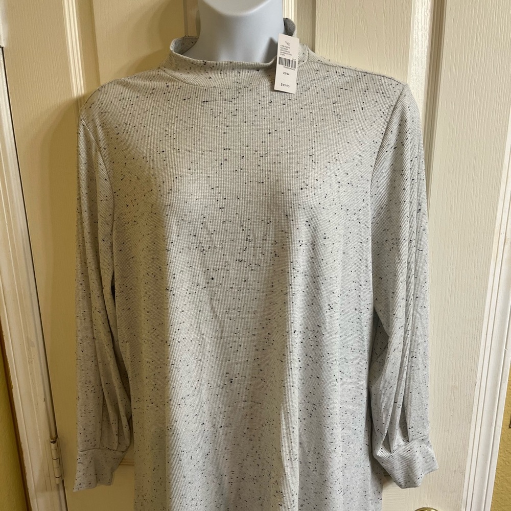 Lane Bryant long sleeve sparkly tunic-NWT